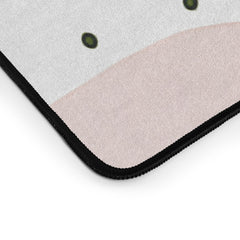 83 Oranges Blushing Leaves Desk Mat