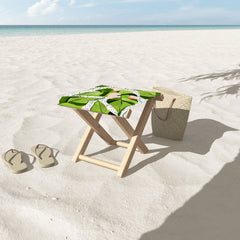 83 Oranges Blushing Leaves Folding Stool
