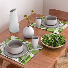 83 Oranges Blushing Leaves Placemat
