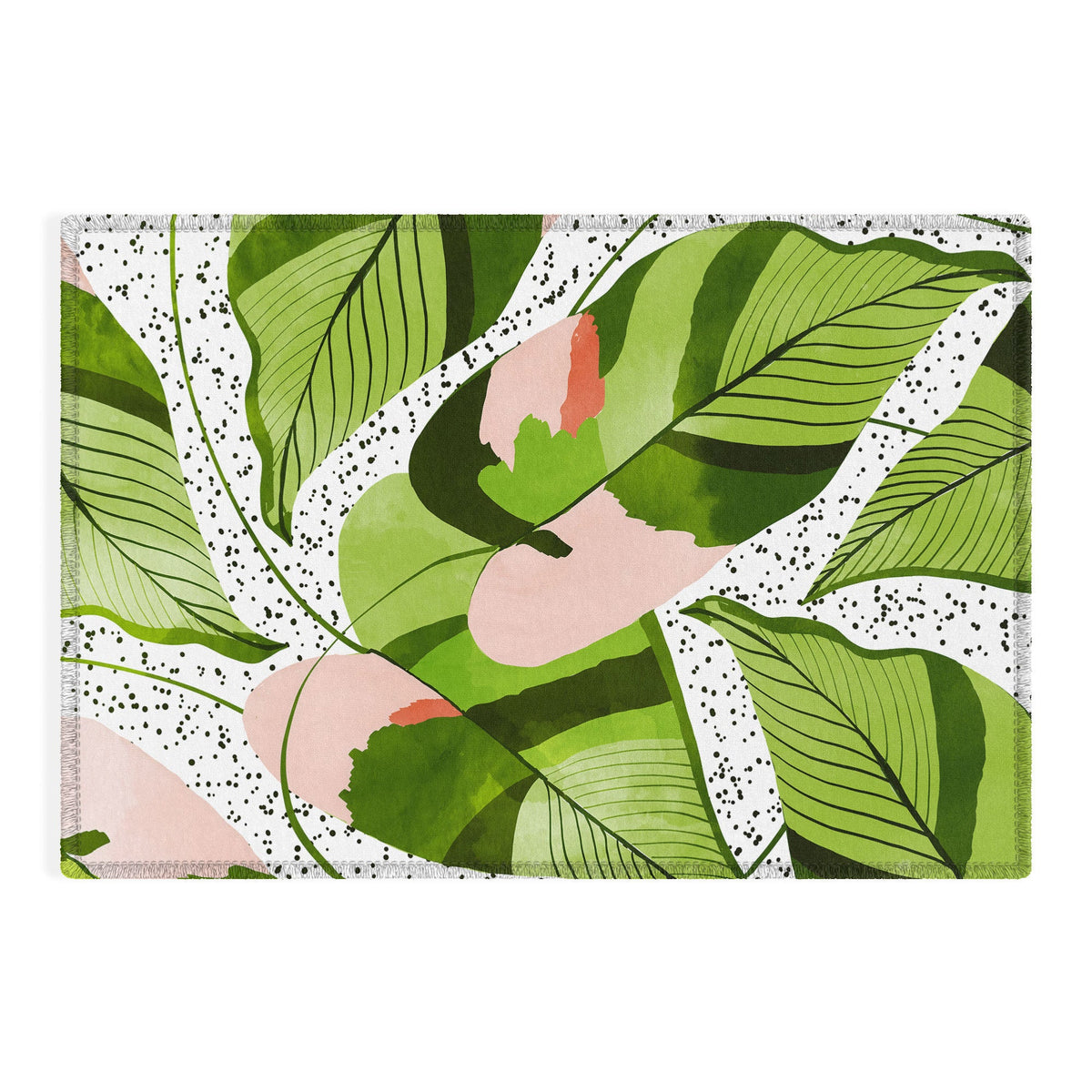 83 Oranges Blushing Leaves Outdoor Rug