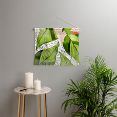 83 Oranges Blushing Leaves Wall Hanging Landscape