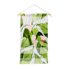 83 Oranges Blushing Leaves Wall Hanging Portrait
