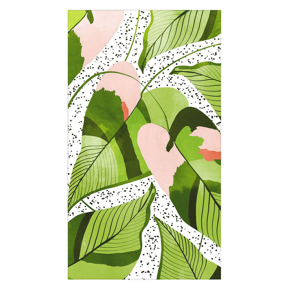 83 Oranges Blushing Leaves Tablecloth