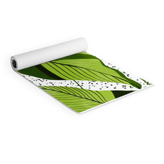 83 Oranges Blushing Leaves Yoga Mat