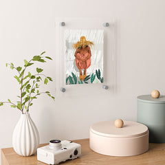 83 Oranges Bohemian Vacay Floating Acrylic Print
