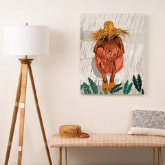 83 Oranges Bohemian Vacay Art Canvas