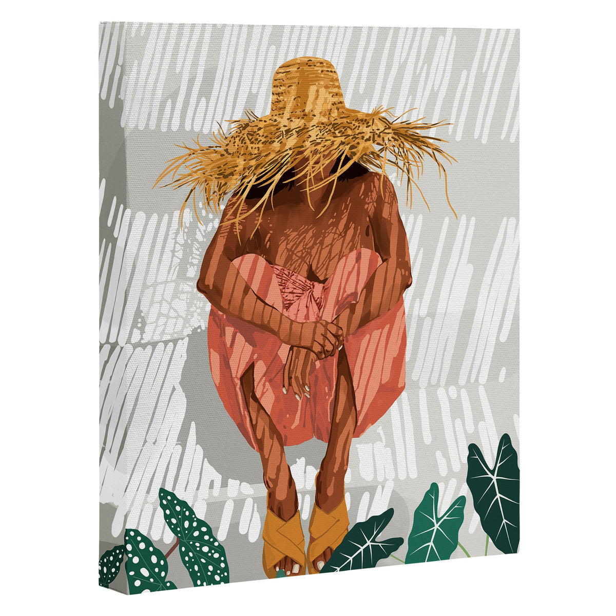 83 Oranges Bohemian Vacay Art Canvas