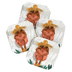 83 Oranges Bohemian Vacay Coaster Set