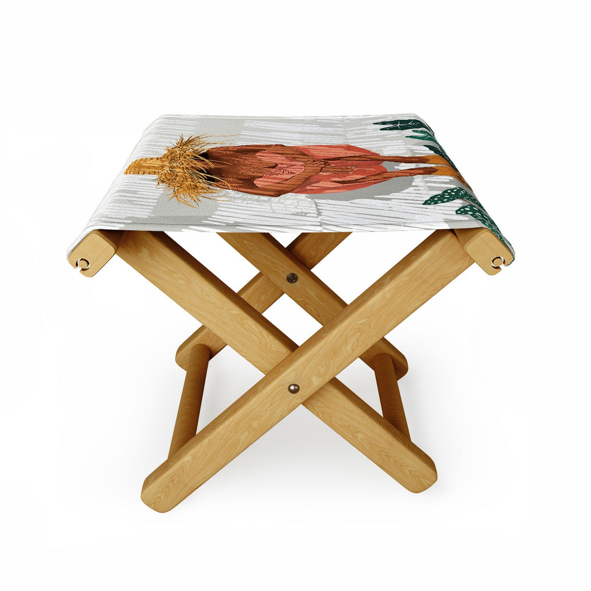 83 Oranges Bohemian Vacay Folding Stool