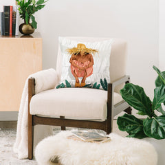 83 Oranges Bohemian Vacay Throw Pillow