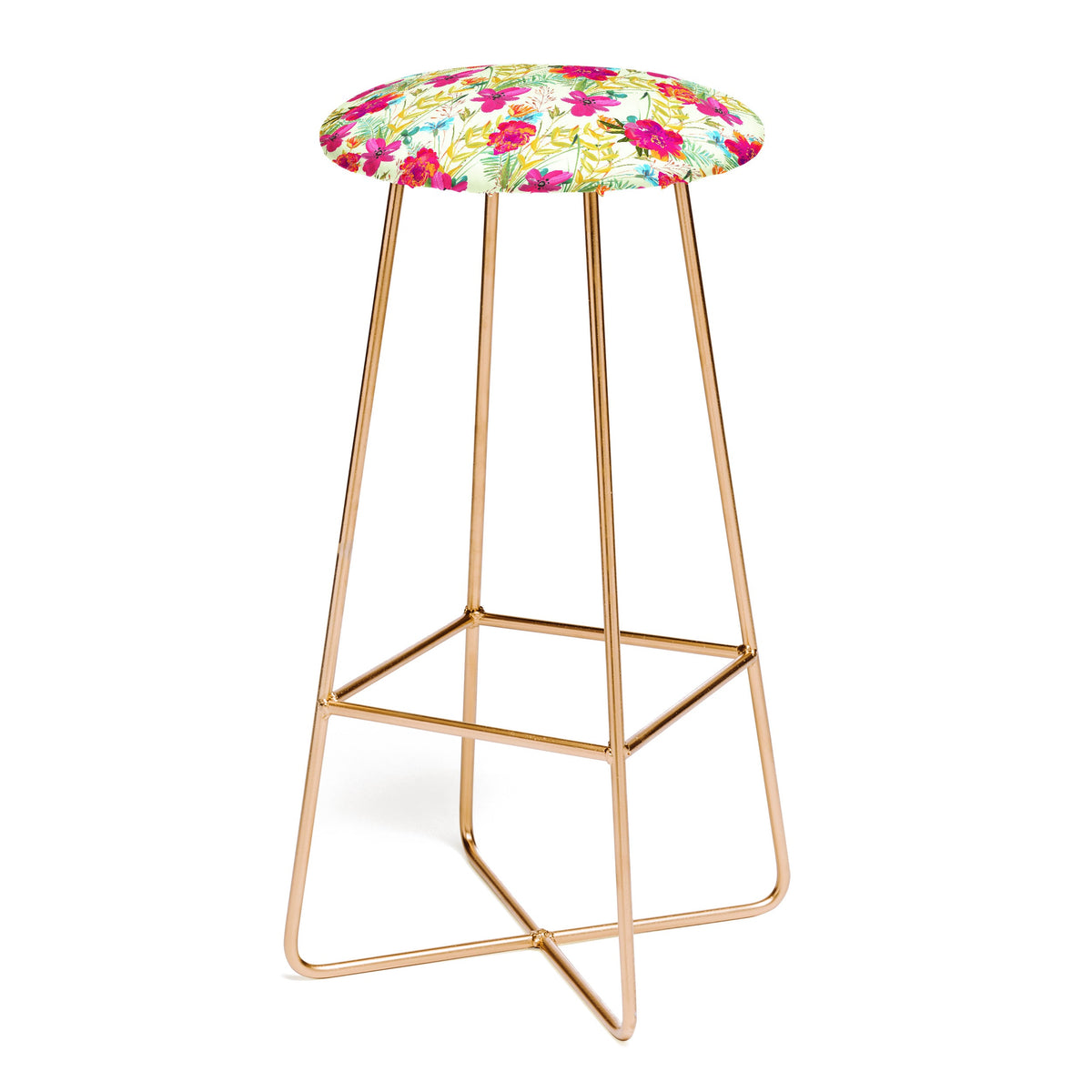 83 Oranges Bon heur Bar Stool