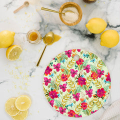 83 Oranges Bon heur Cutting Board Round