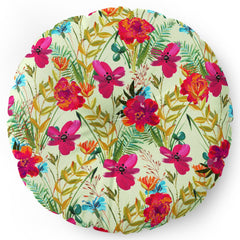 83 Oranges Bon heur Floor Pillow Round