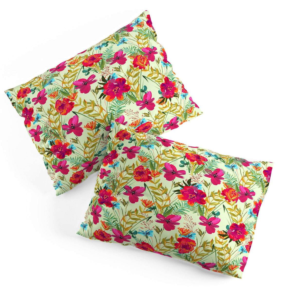 83 Oranges Bon heur Pillow Shams
