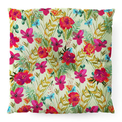 83 Oranges Bon heur Floor Pillow Square