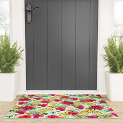 83 Oranges Bon heur Welcome Mat