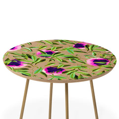 83 Oranges Bon Vivant Round Side Table