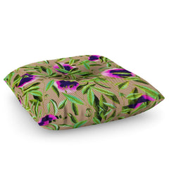 83 Oranges Bon Vivant Floor Pillow Square