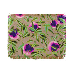 83 Oranges Bon Vivant Throw Blanket