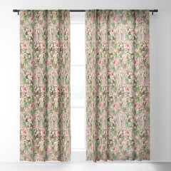 83 Oranges Botanic Sheer Window Curtain