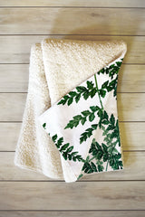 83 Oranges Botanical Bliss Fleece Throw Blanket