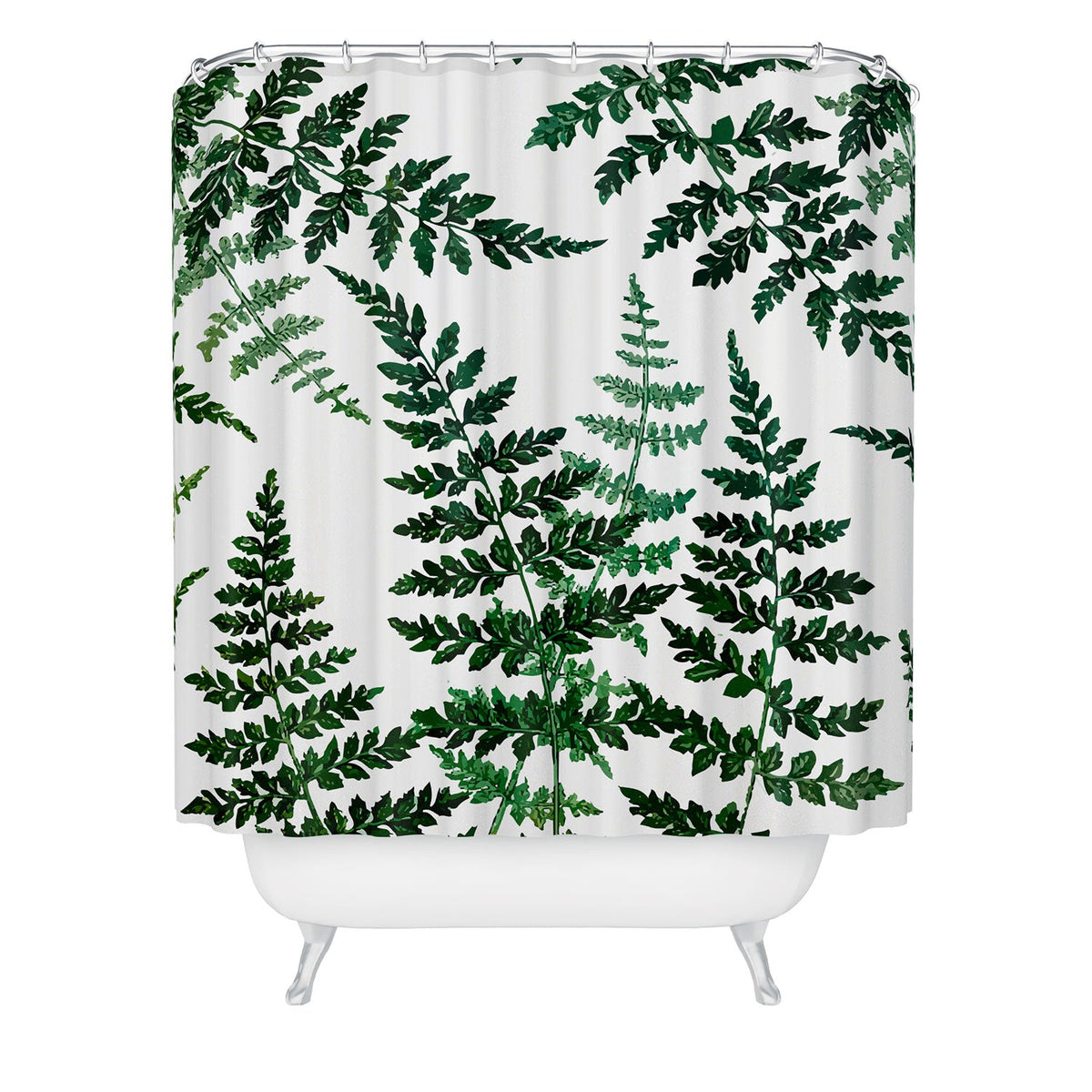 83 Oranges Botanical Bliss Shower Curtain