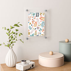 83 Oranges Botanical Harmony Floating Acrylic Print