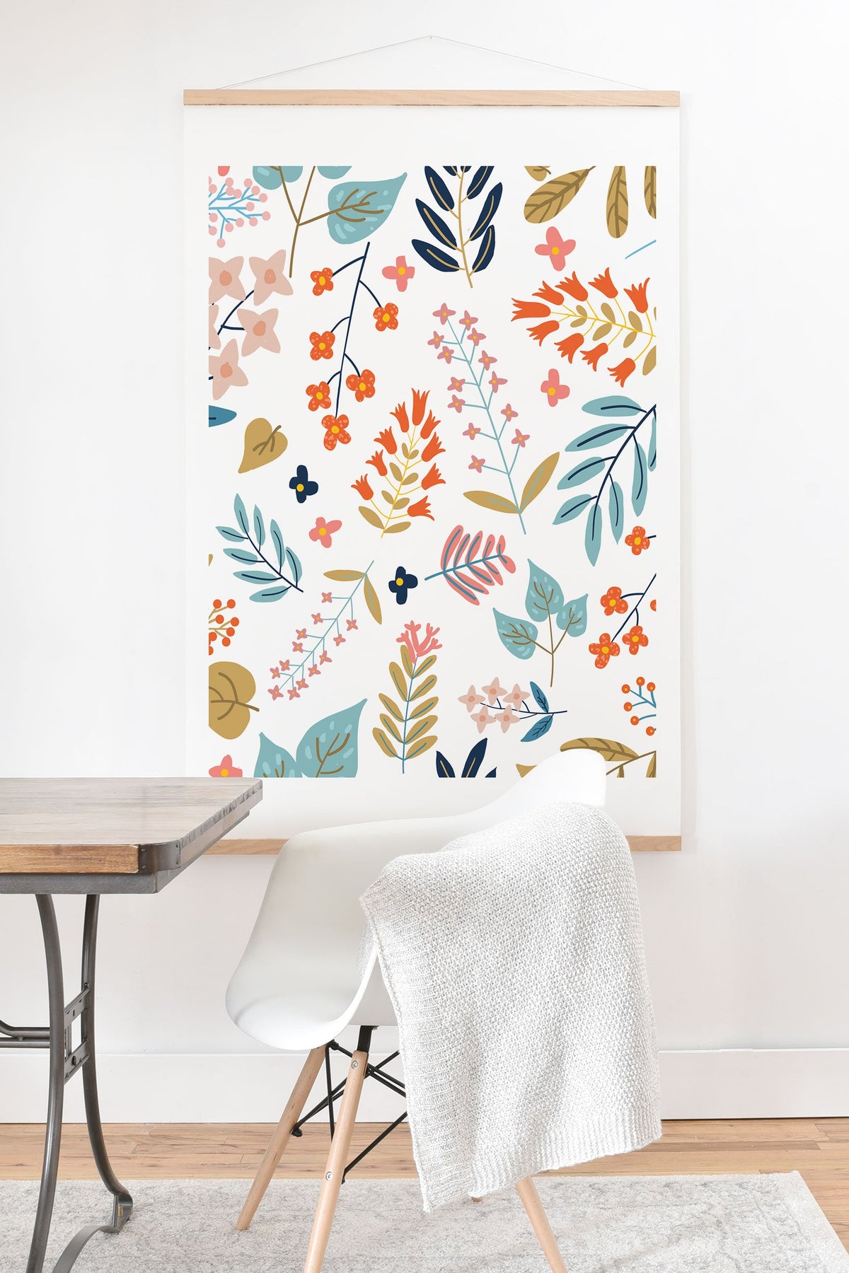 83 Oranges Botanical Harmony Art Print And Hanger