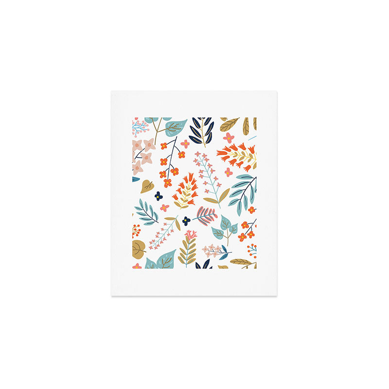 83 Oranges Botanical Harmony Art Print