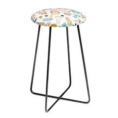 83 Oranges Botanical Harmony Counter Stool