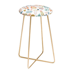83 Oranges Botanical Harmony Counter Stool