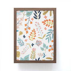 83 Oranges Botanical Harmony Framed Mini Art Print