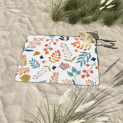 83 Oranges Botanical Harmony Picnic Blanket