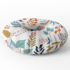 83 Oranges Botanical Harmony Floor Pillow Round