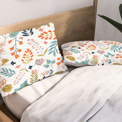 83 Oranges Botanical Harmony Pillow Shams