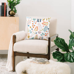 83 Oranges Botanical Harmony Throw Pillow