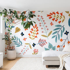 83 Oranges Botanical Harmony Wall Mural