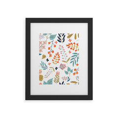 83 Oranges Botanical Harmony Framed Art Print