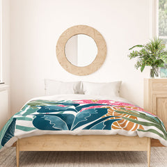 83 Oranges Botanicalia Duvet Cover