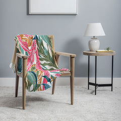 83 Oranges Botanicalia Throw Blanket