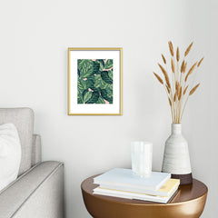 83 Oranges Botany Metal Framed Art Print