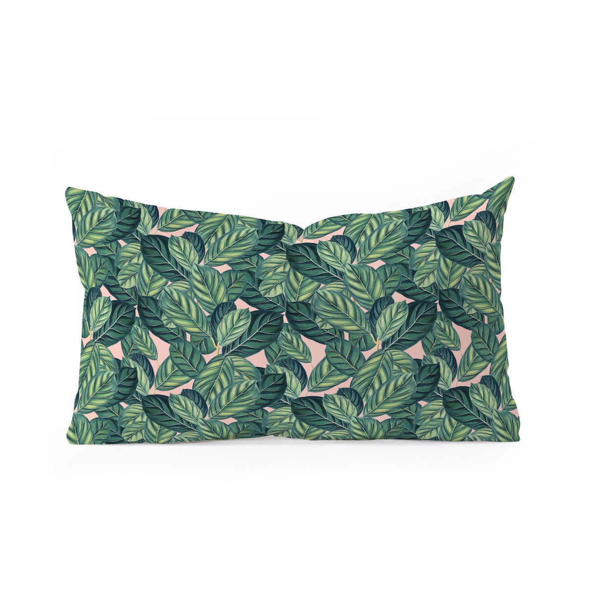 83 Oranges Botany Oblong Throw Pillow
