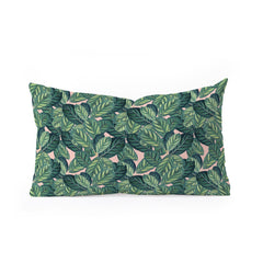 83 Oranges Botany Oblong Throw Pillow