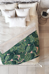 83 Oranges Botany Fleece Throw Blanket