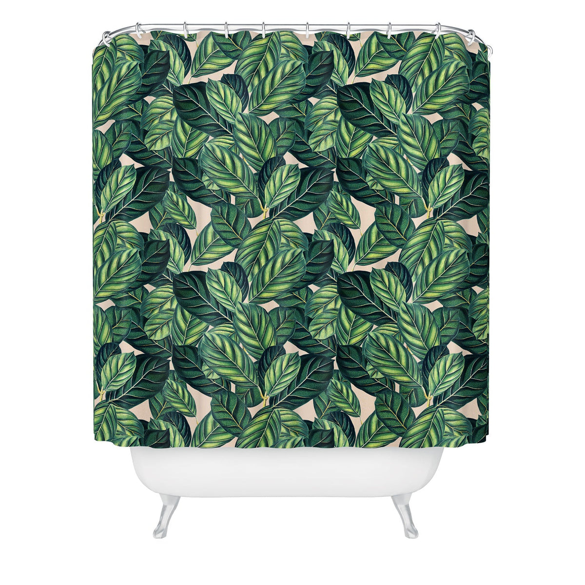 83 Oranges Botany Shower Curtain