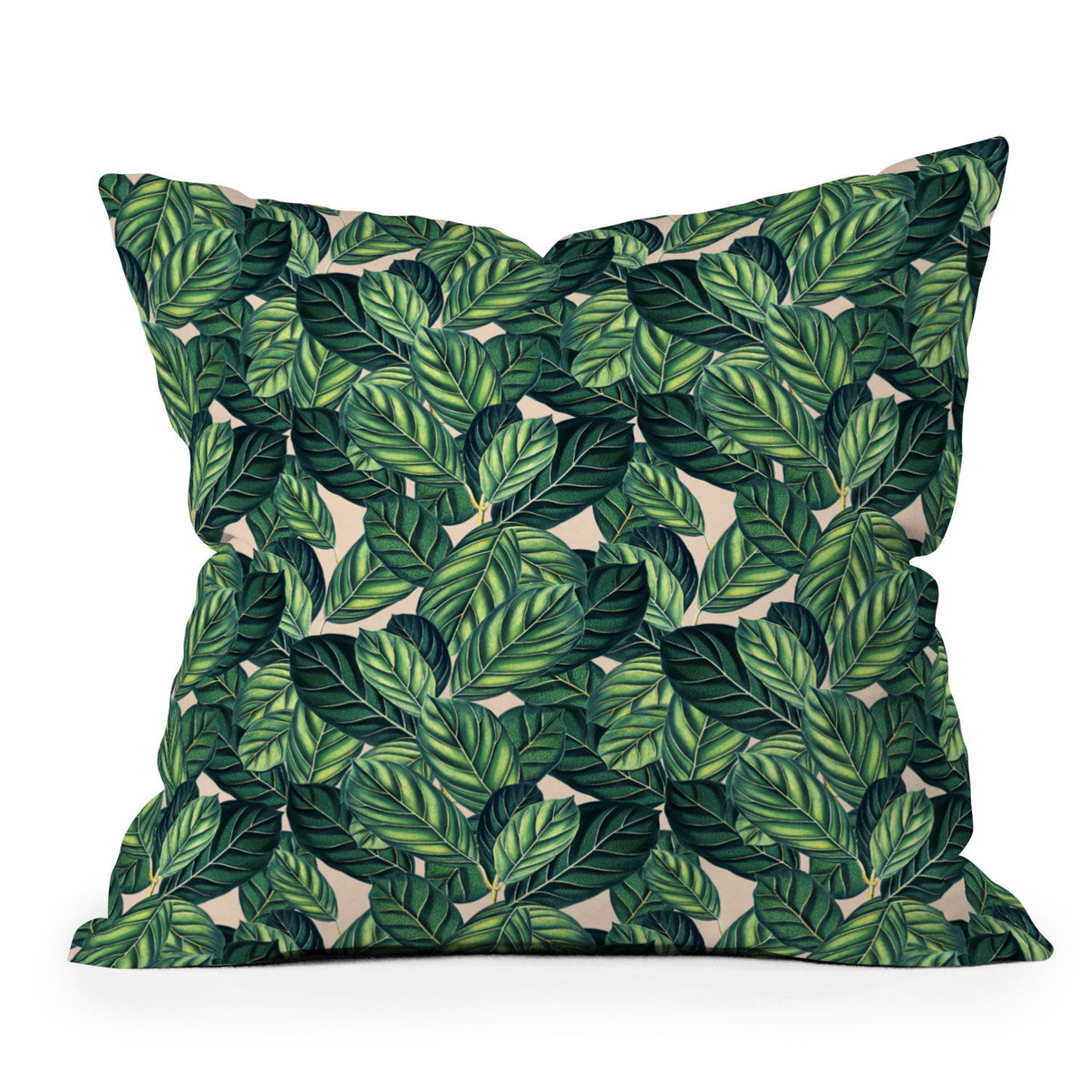 83 Oranges Botany Throw Pillow