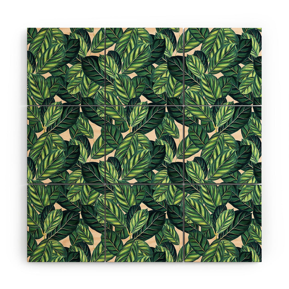 83 Oranges Botany Wood Wall Mural