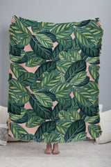 83 Oranges Botany Throw Blanket