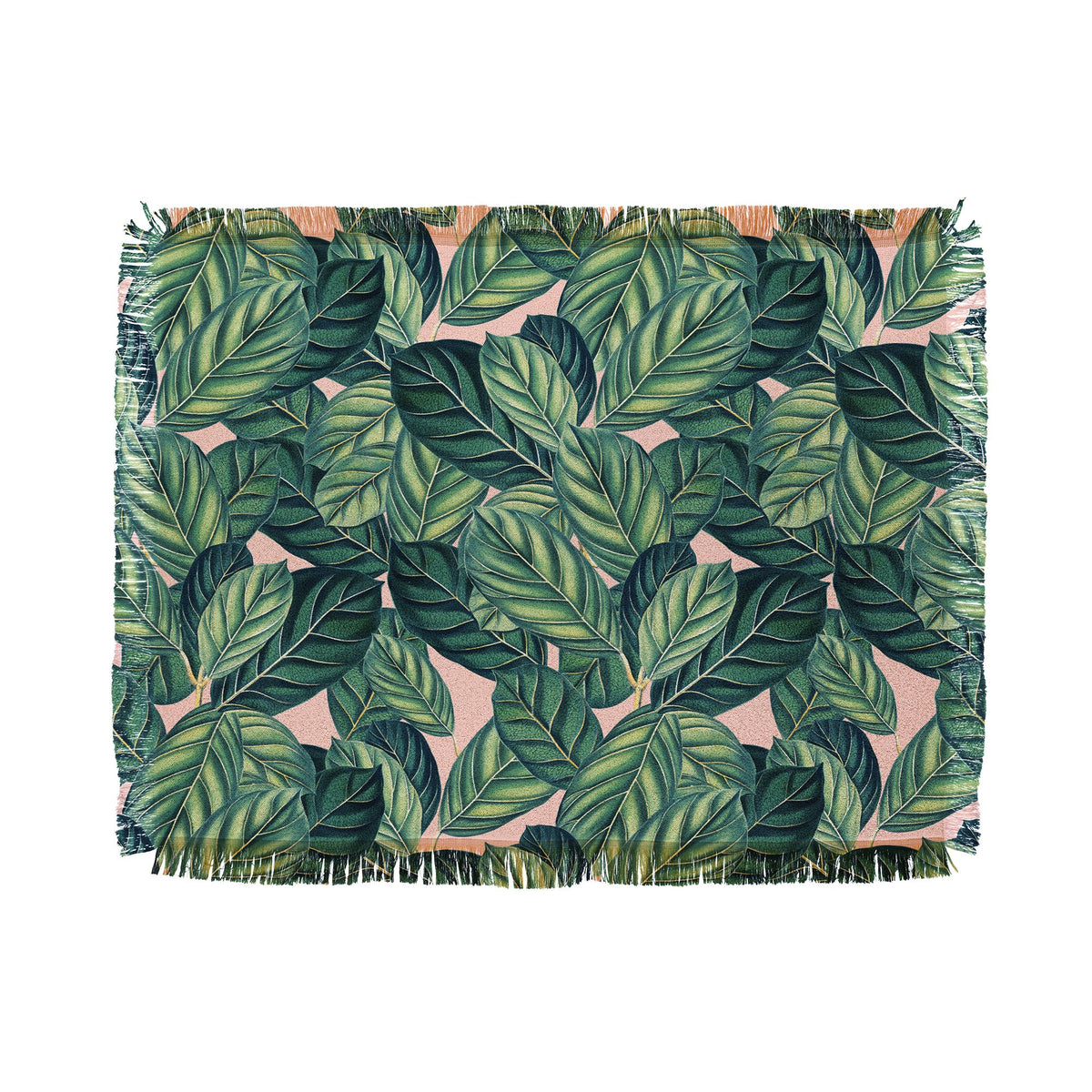 83 Oranges Botany Throw Blanket