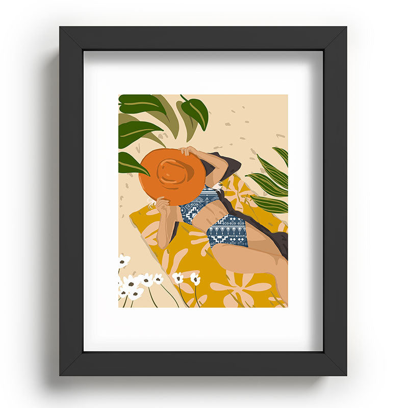 83 Oranges Bring Your Own Sunshine Recessed Framing Rectangle